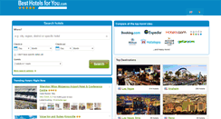 Desktop Screenshot of besthotelsforyou.com